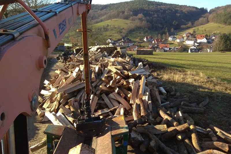 Qualitäts-Brennholz